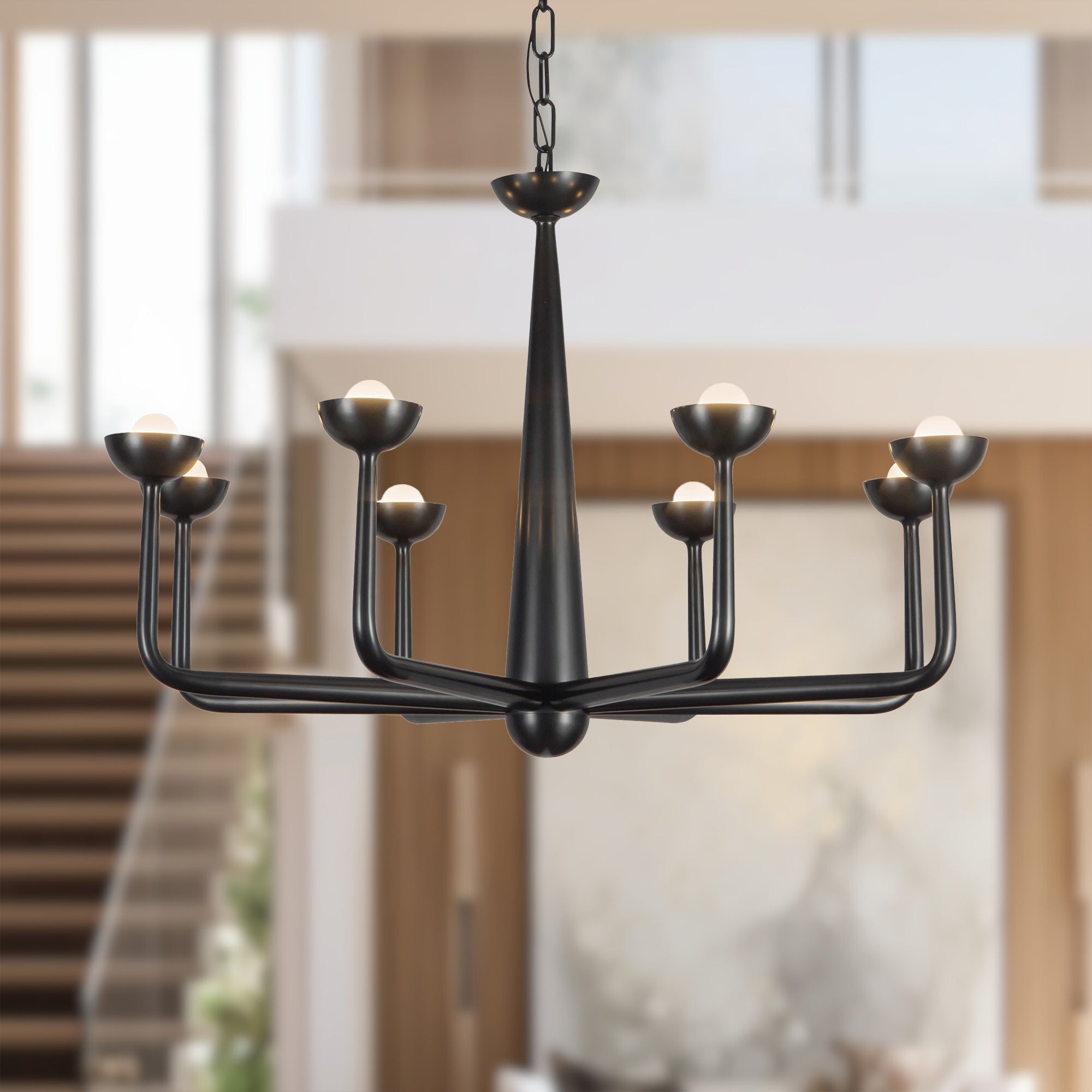 Spade 30-in Chandelier