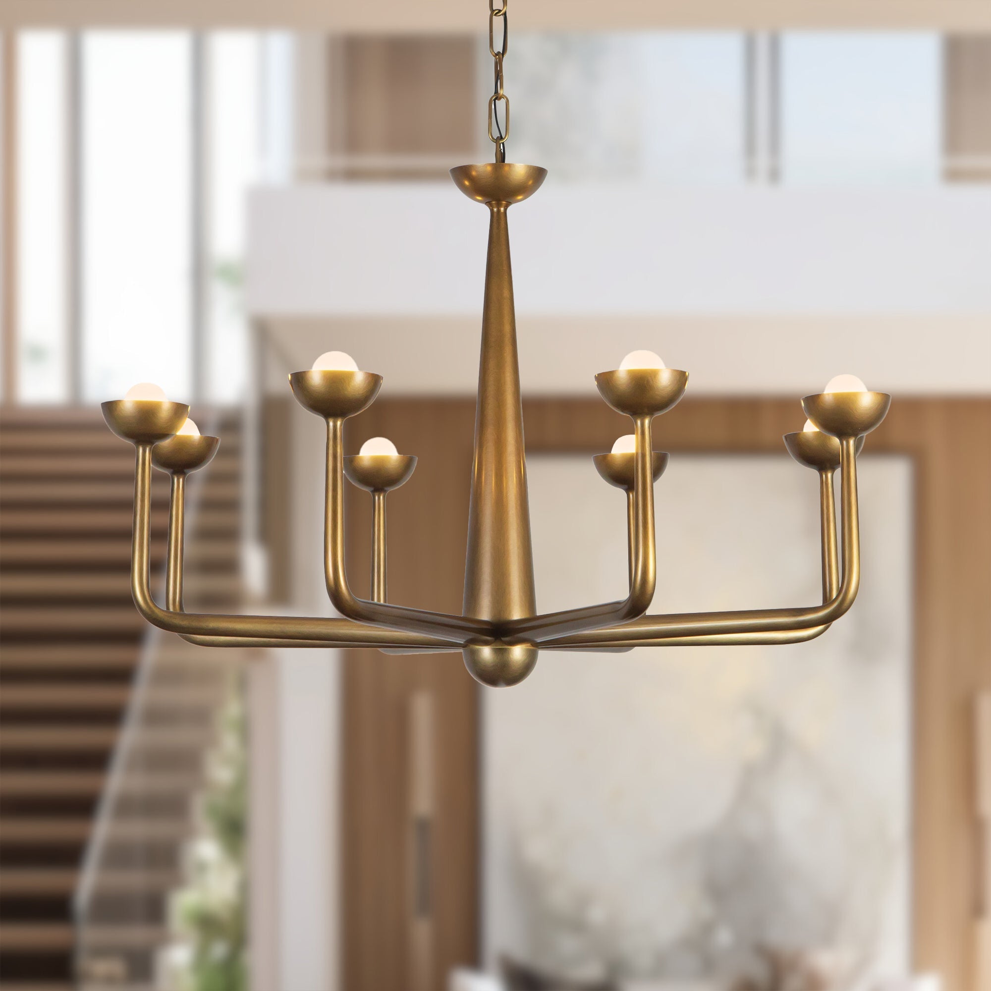 Spade 30-in Chandelier
