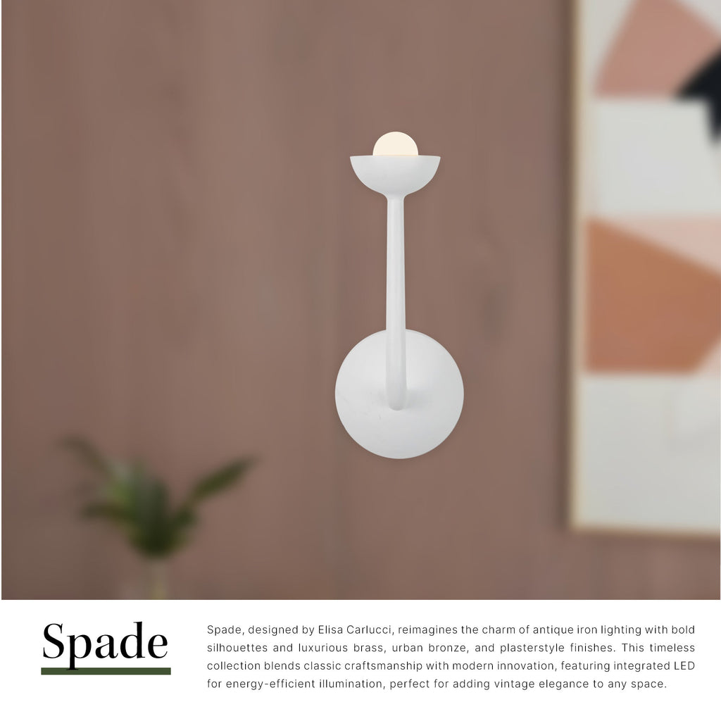 Spade 3-in Wall/Vanity Light