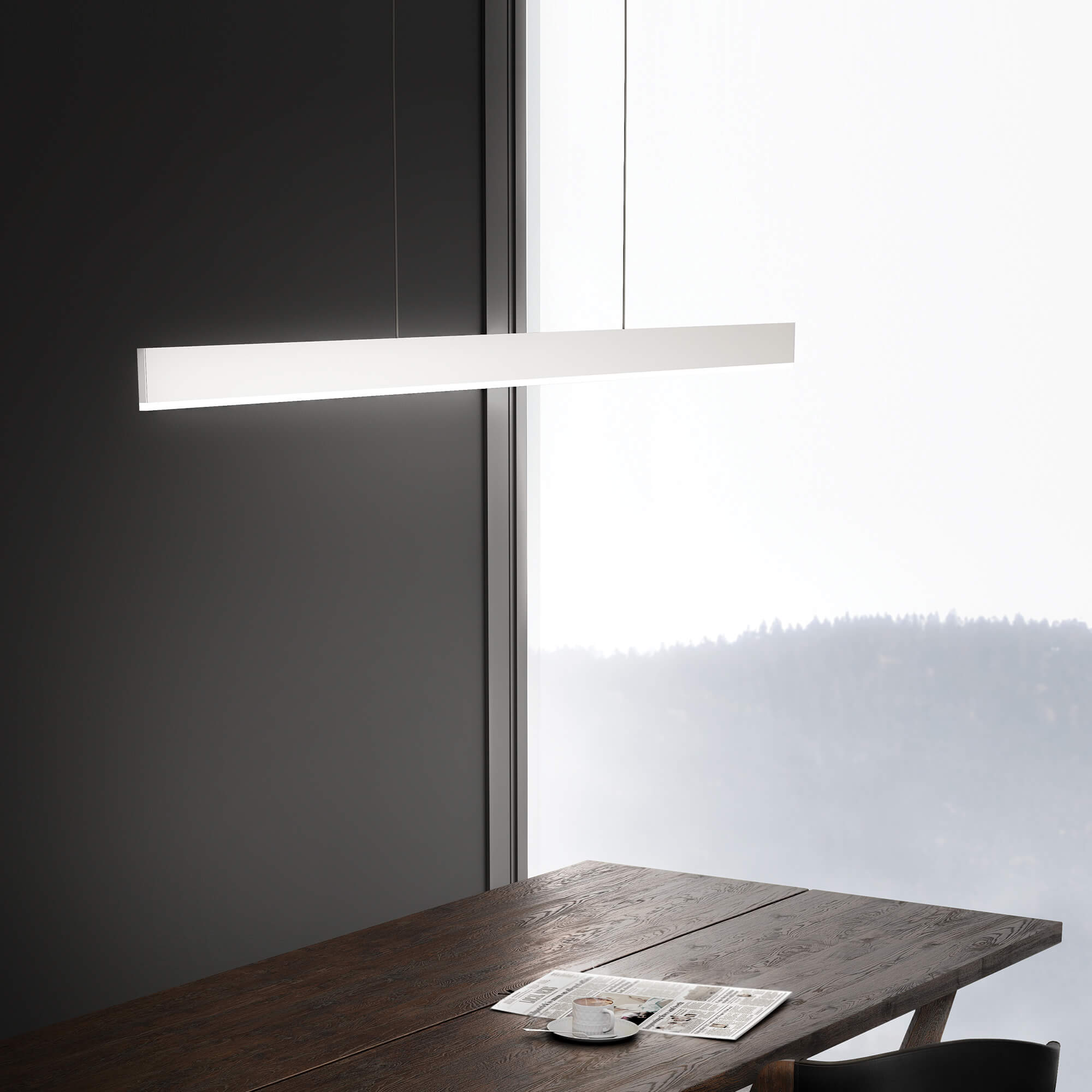 48in Slim Linear Pendant, 5CCT