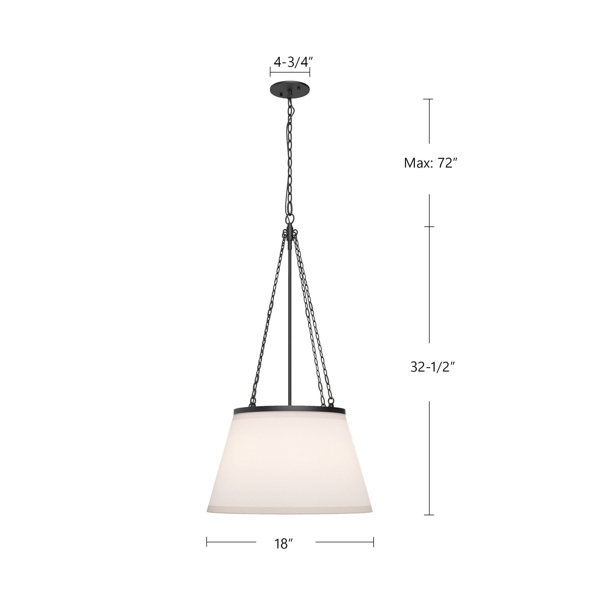 Speakeasy 18-in Pendant
