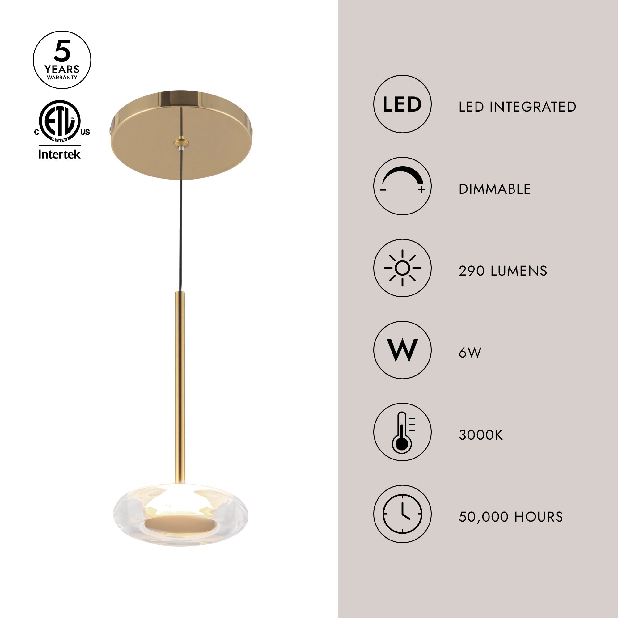 Stephord 4-in Pendant