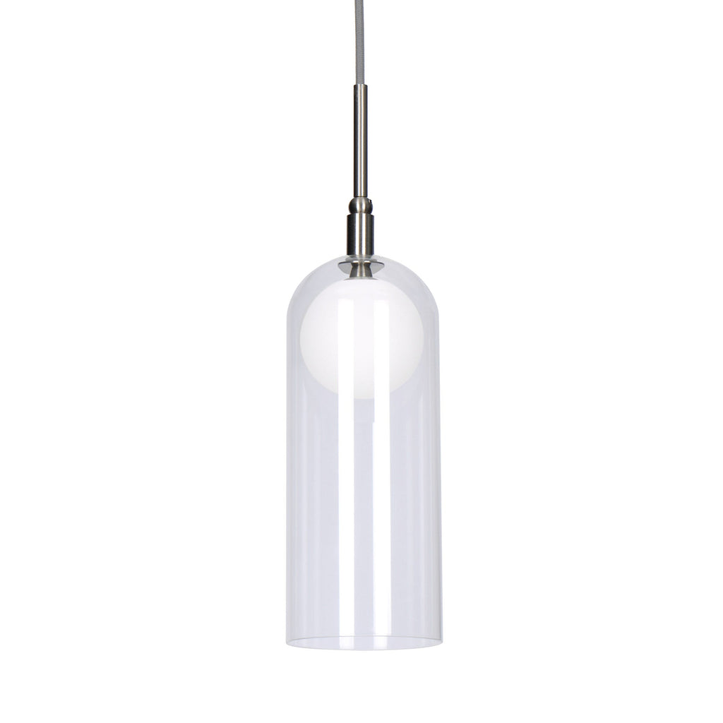Stylo 4-in Pendant — Brushed Nickel [Universal Voltage]