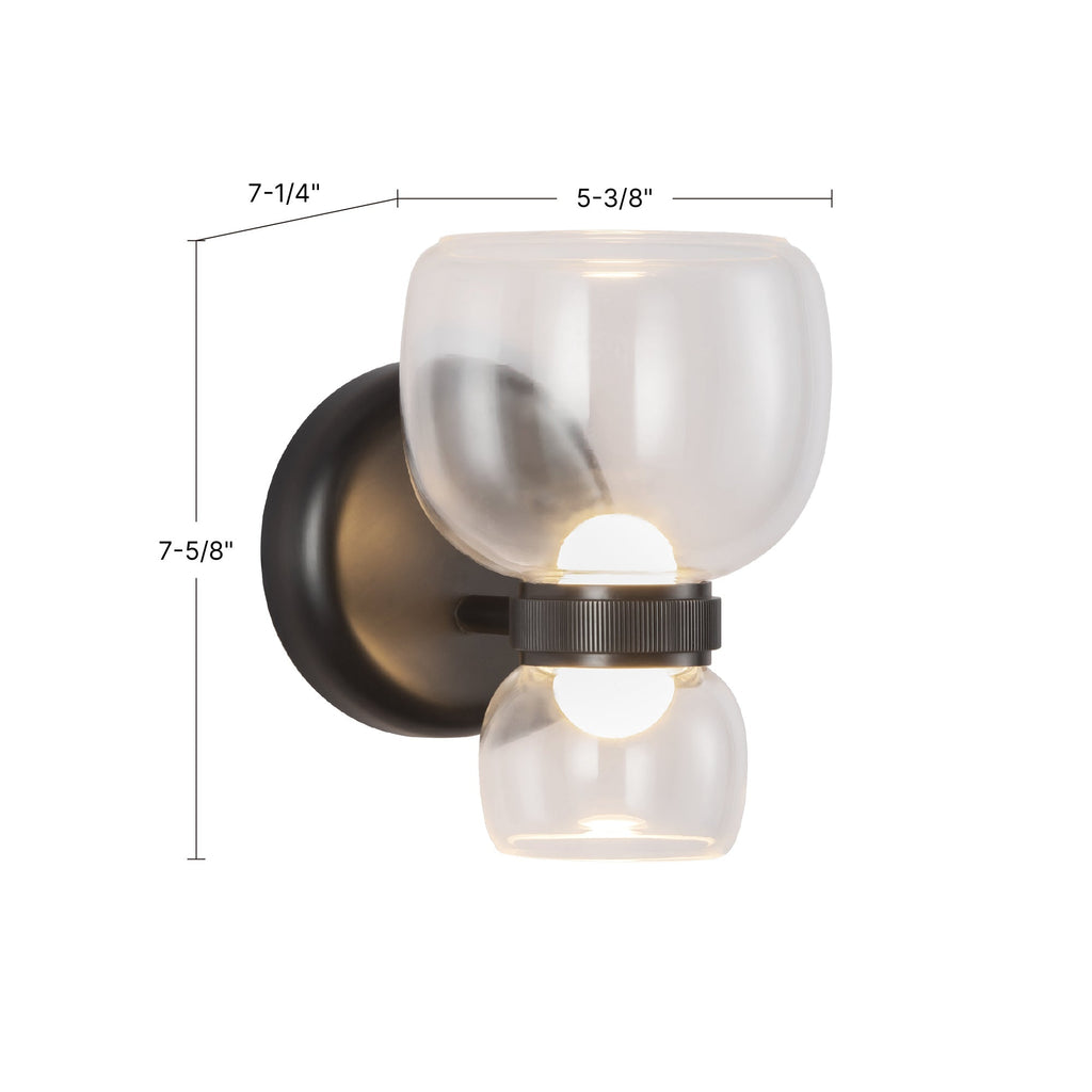 Sutton 5-in Wall/Vanity Light