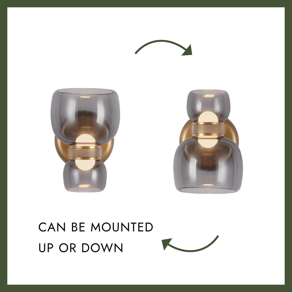 Sutton 5-in Wall/Vanity Light