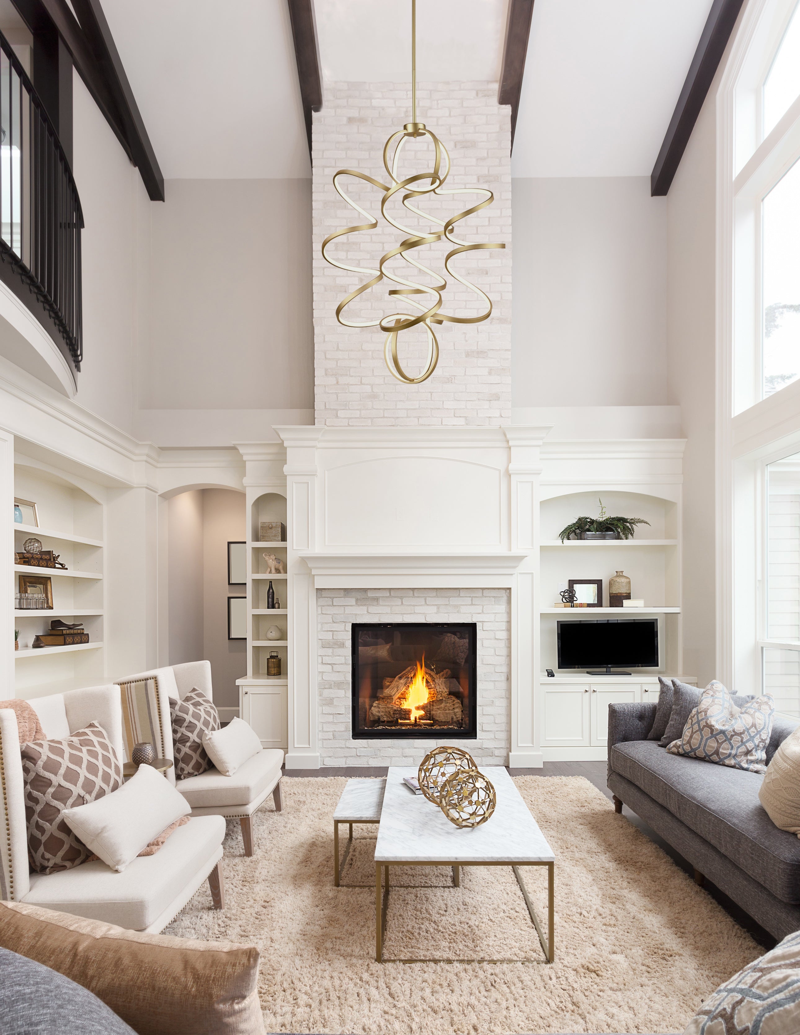 Synergy 41-in Chandelier