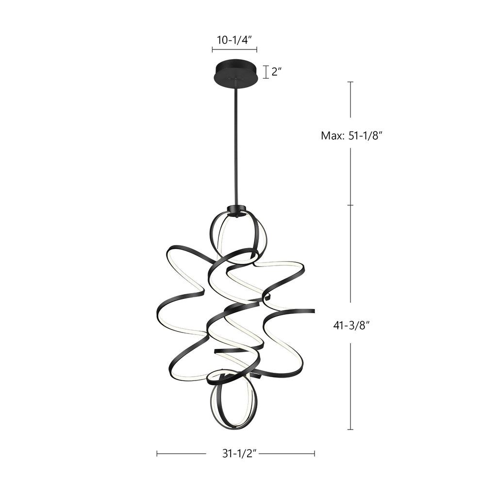 Synergy 41-in Chandelier