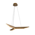Tachi 31-in Pendant — Vintage Brass [Universal Voltage and 0-10 Dimming]