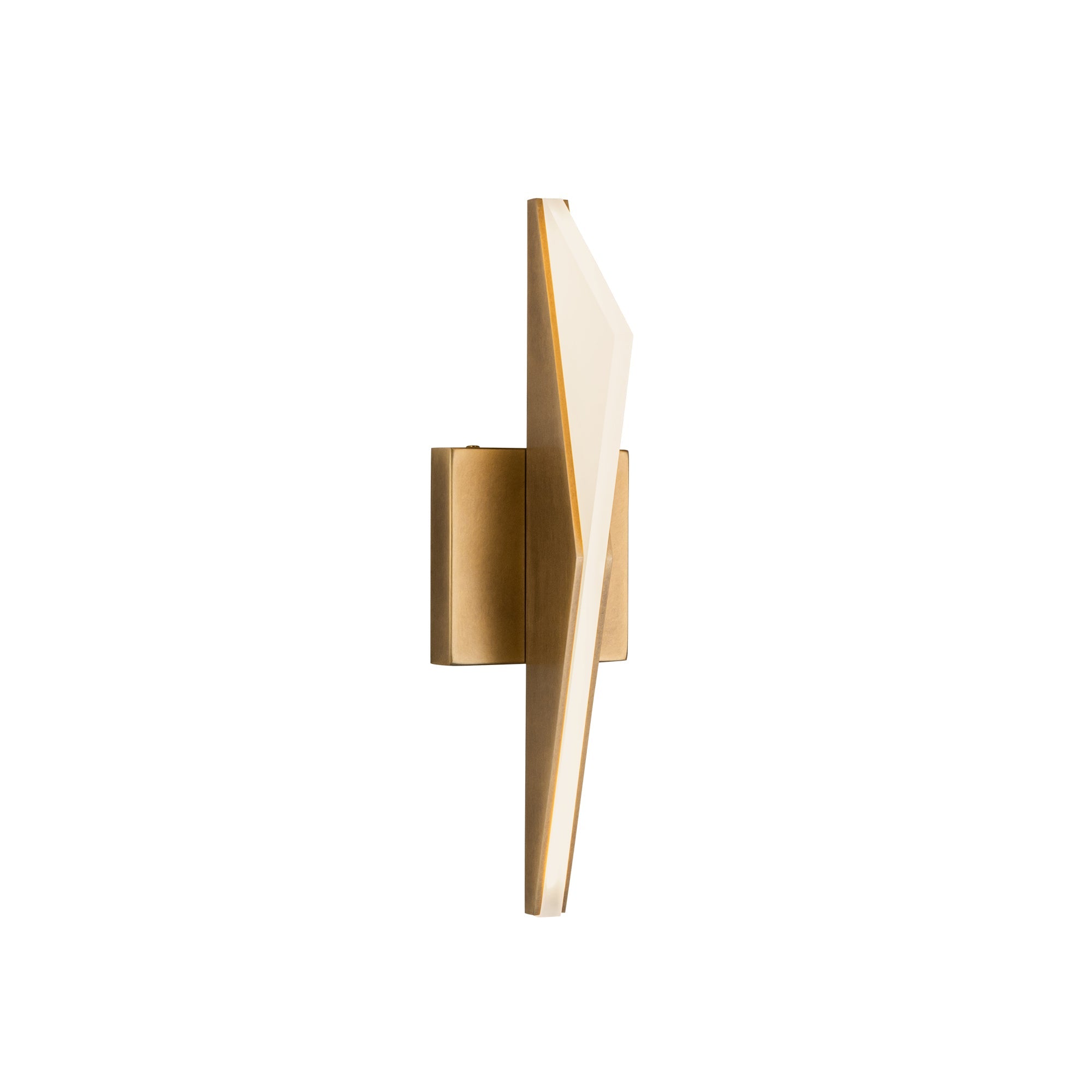 Tachi 15-in Wall Sconce — Vintage Brass