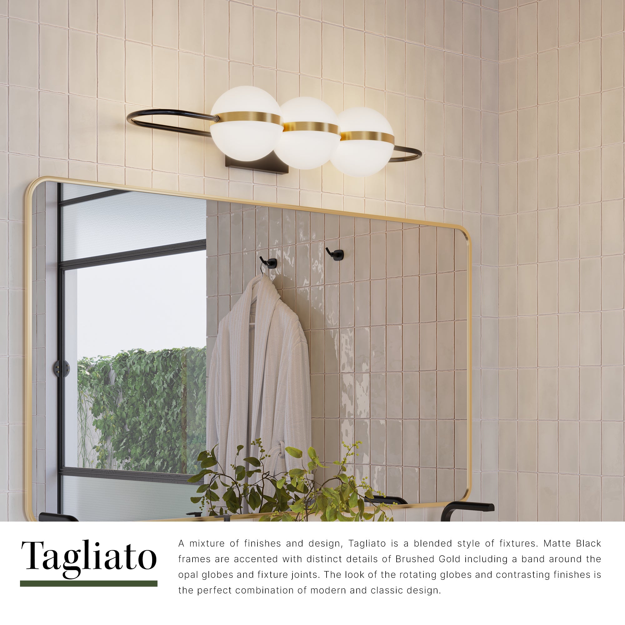 Tagliato 32-in Wall/Vanity Light