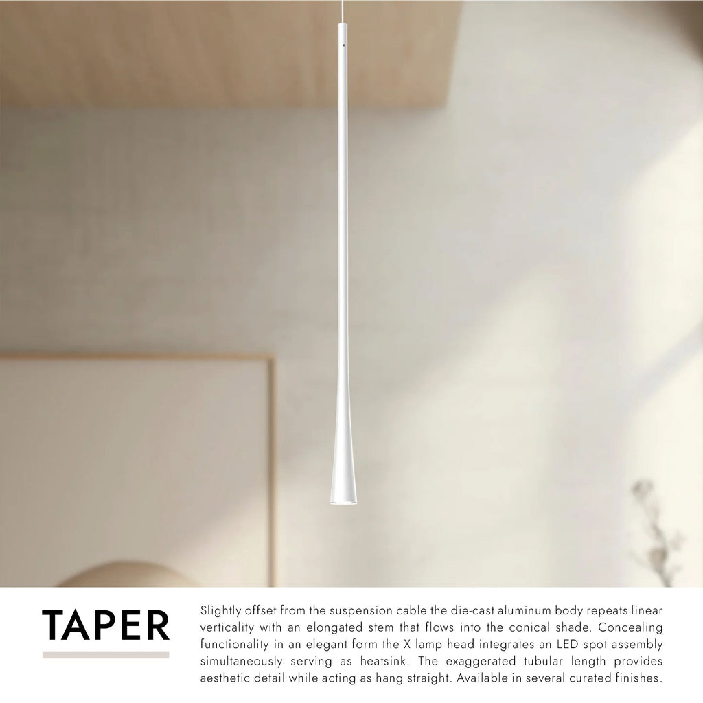 Taper 24-in Pendant