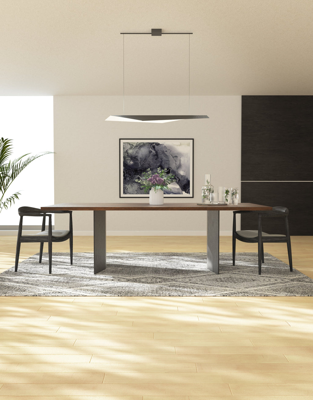 Taro 48-in Linear Pendant