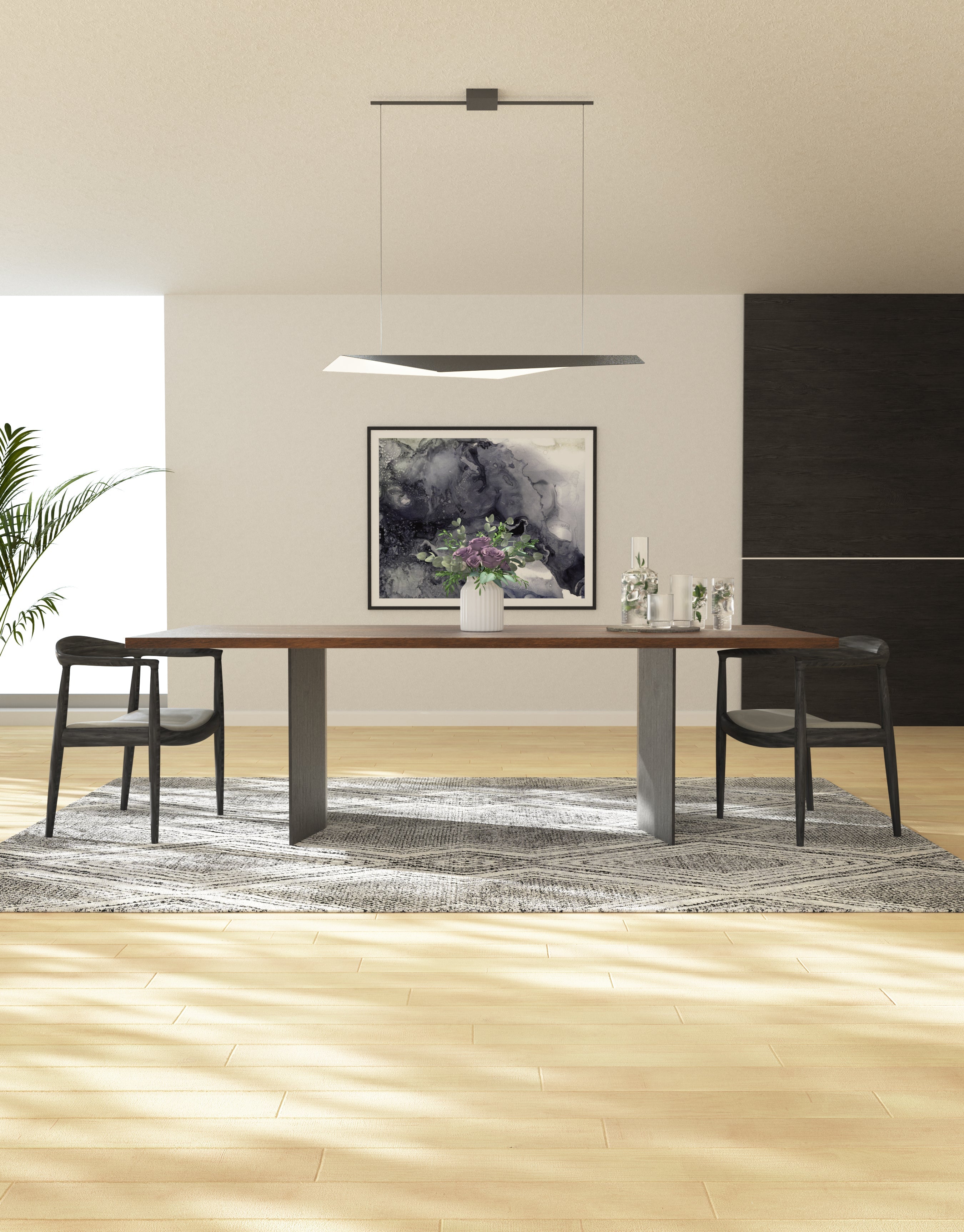 Taro 48-in Linear Pendant