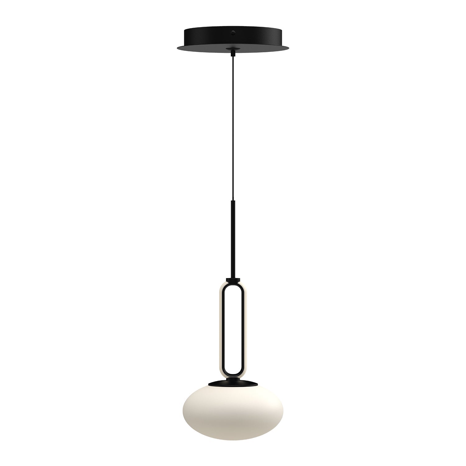 Tavira 6-in Pendant — Black