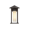 Tenko 12-in Exterior Wall — Bronze/Glossy Opal Glass