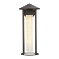 Tenko 18-in Exterior Wall — Bronze/Glossy Opal Glass
