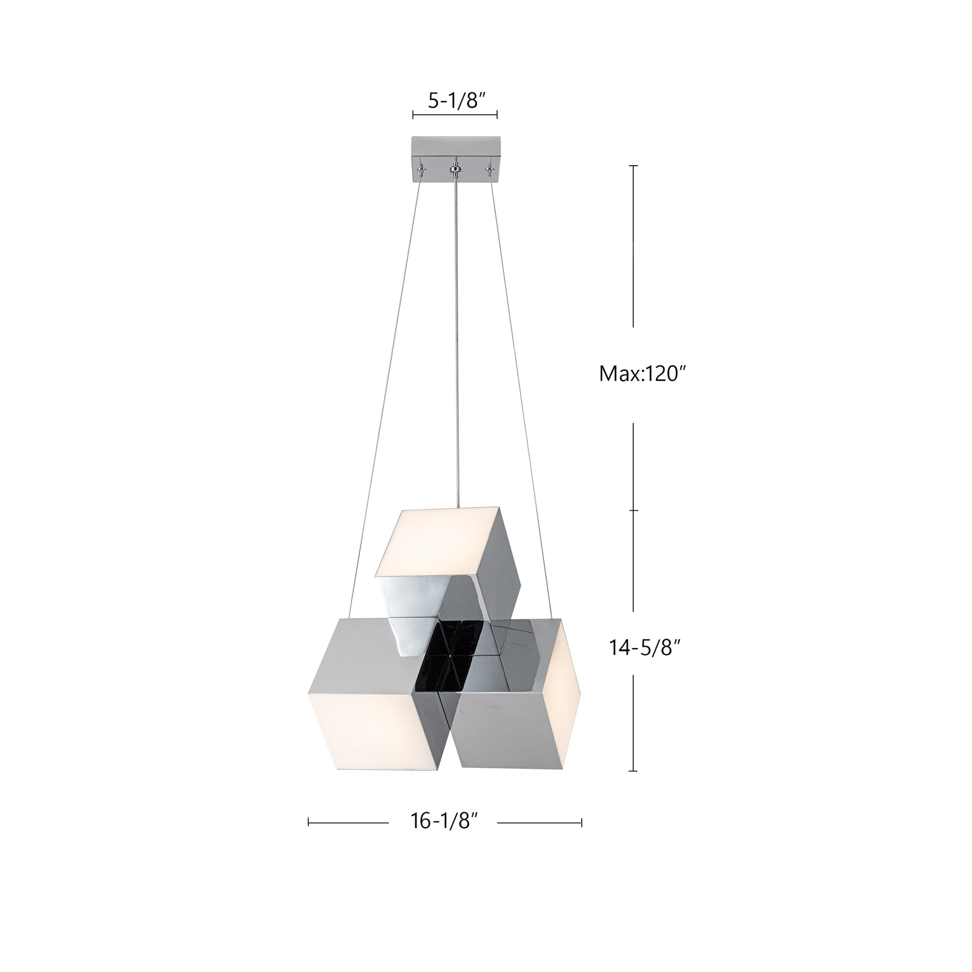 Tetra 16-in Pendant