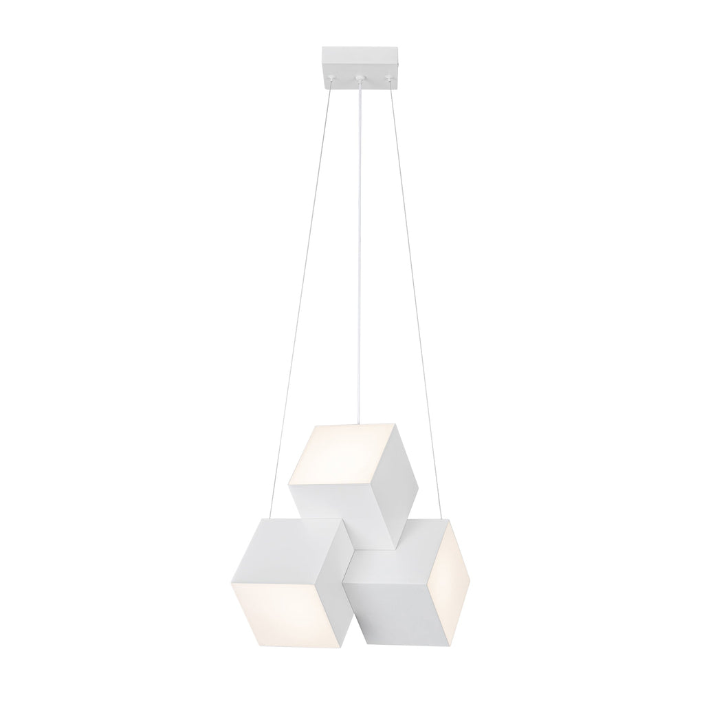 Tetra 16-in Pendant — White [Universal Voltage]