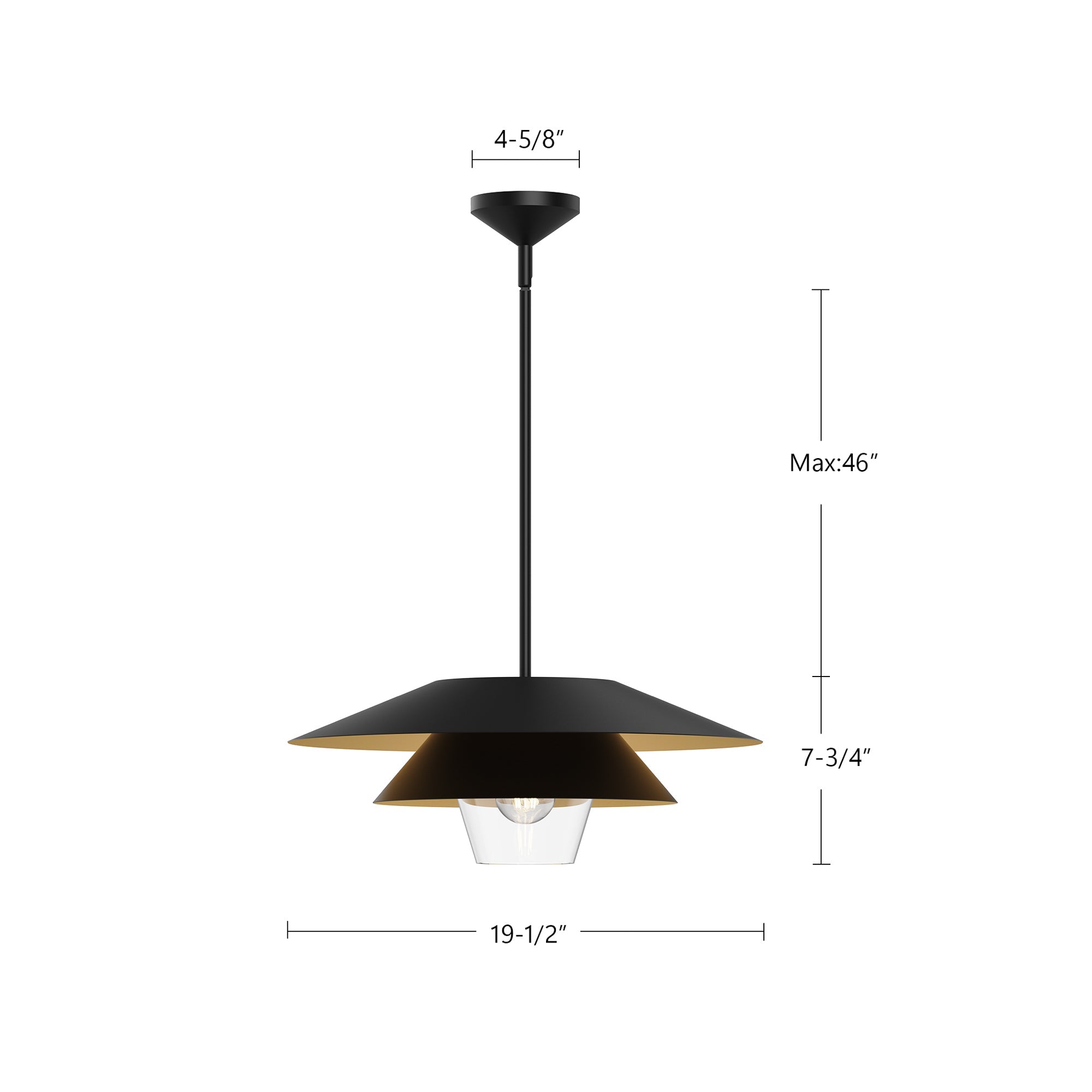Tetsu 20-in Pendant