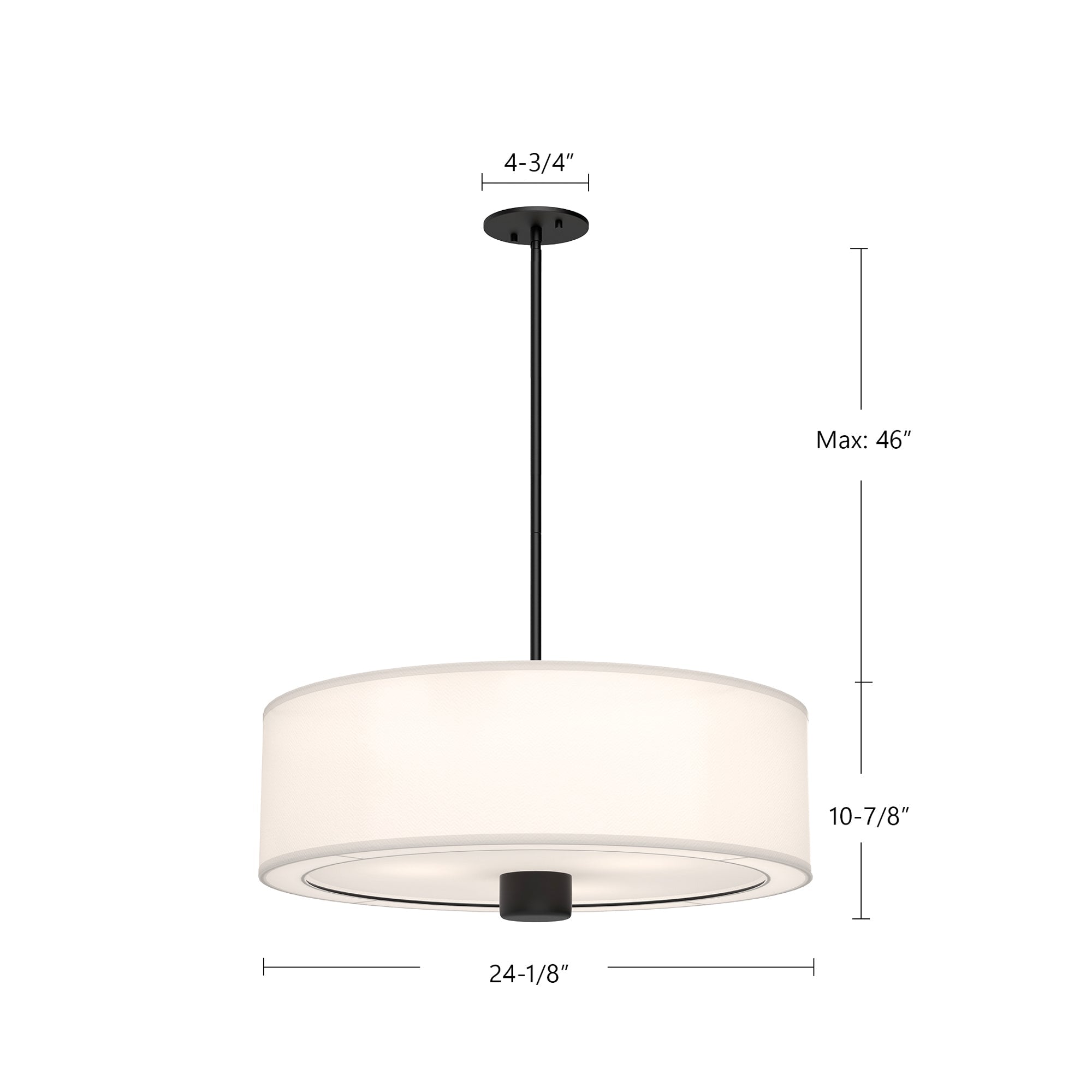 Theo 24-in Pendant