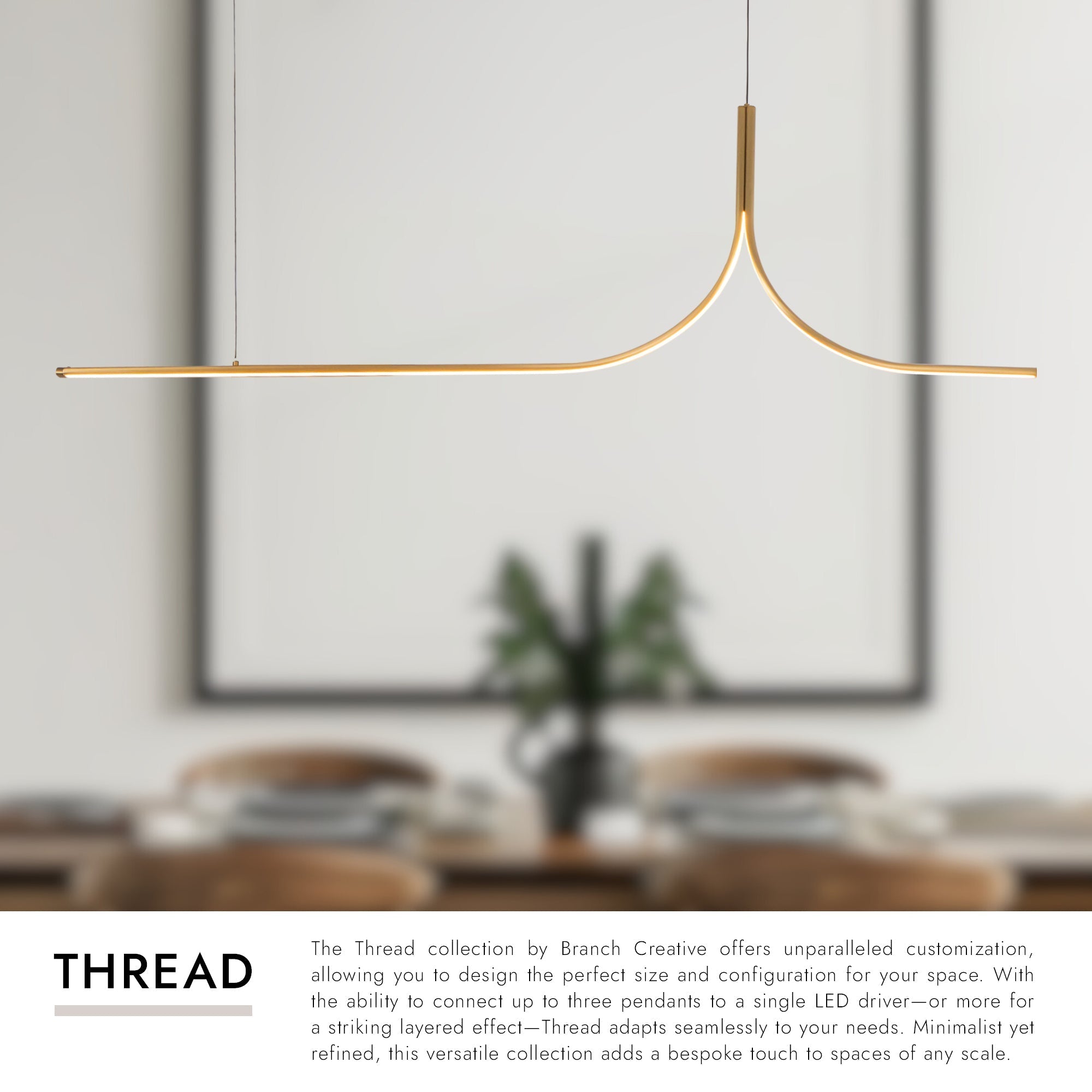 Thread 5-ft Linear Pendant