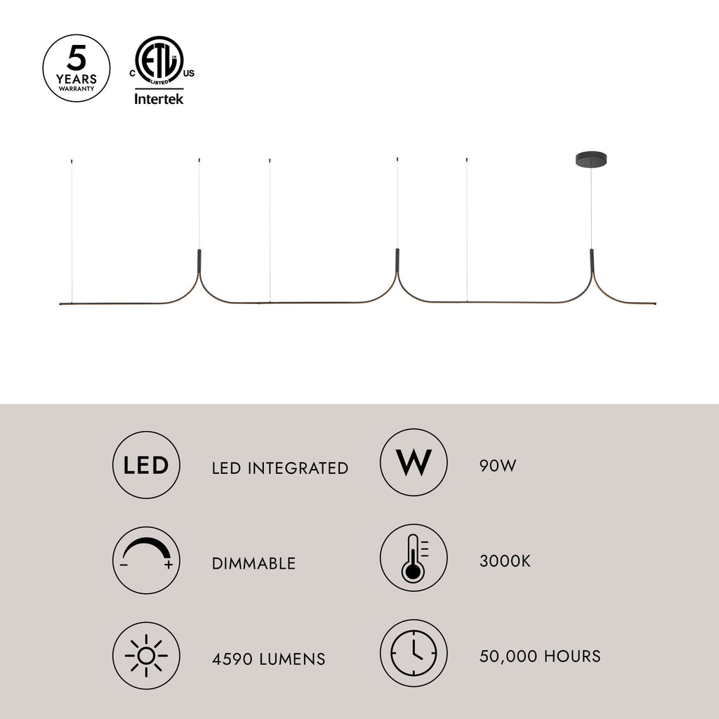 Thread 15-ft Linear Pendant