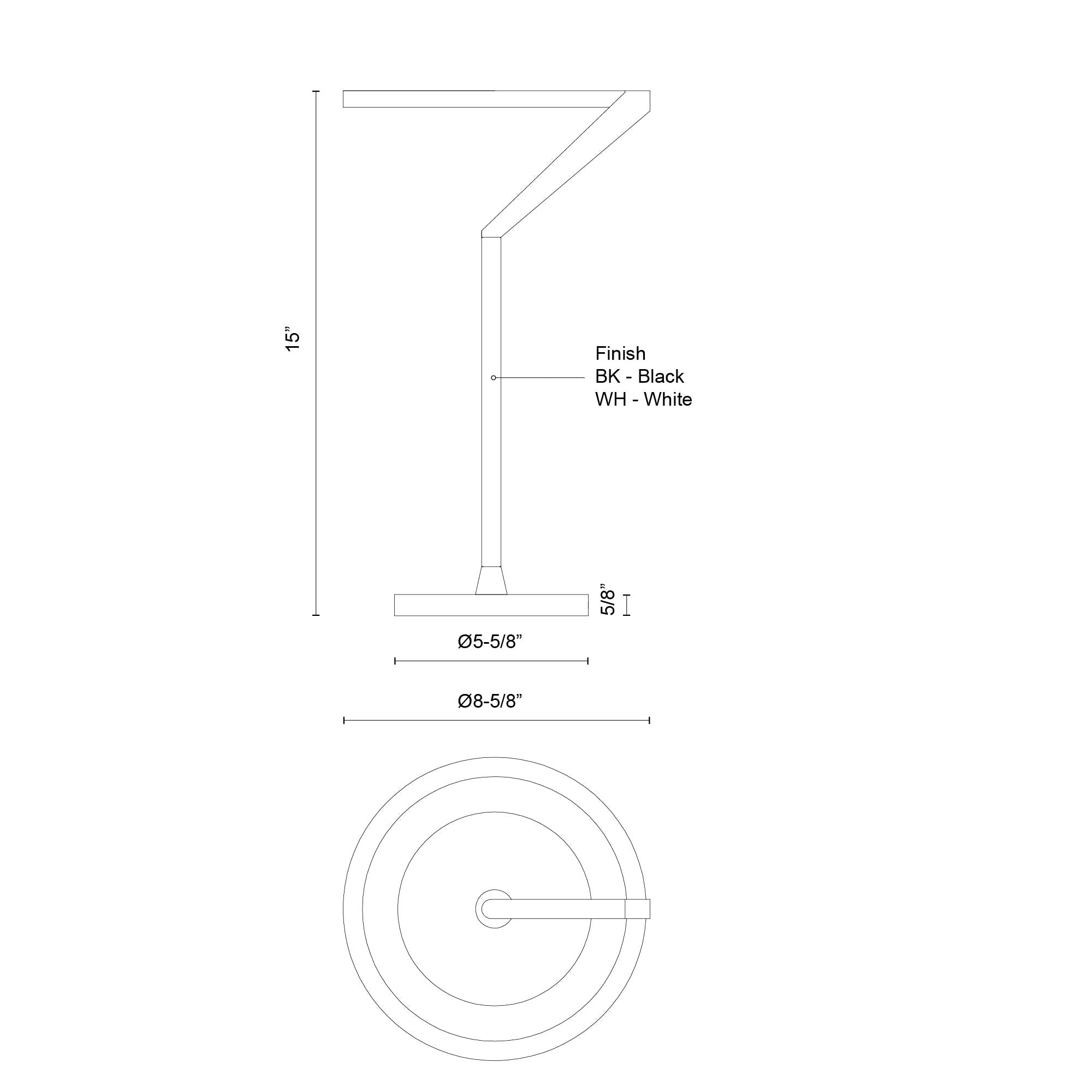 Roda 15-in Table Lamp