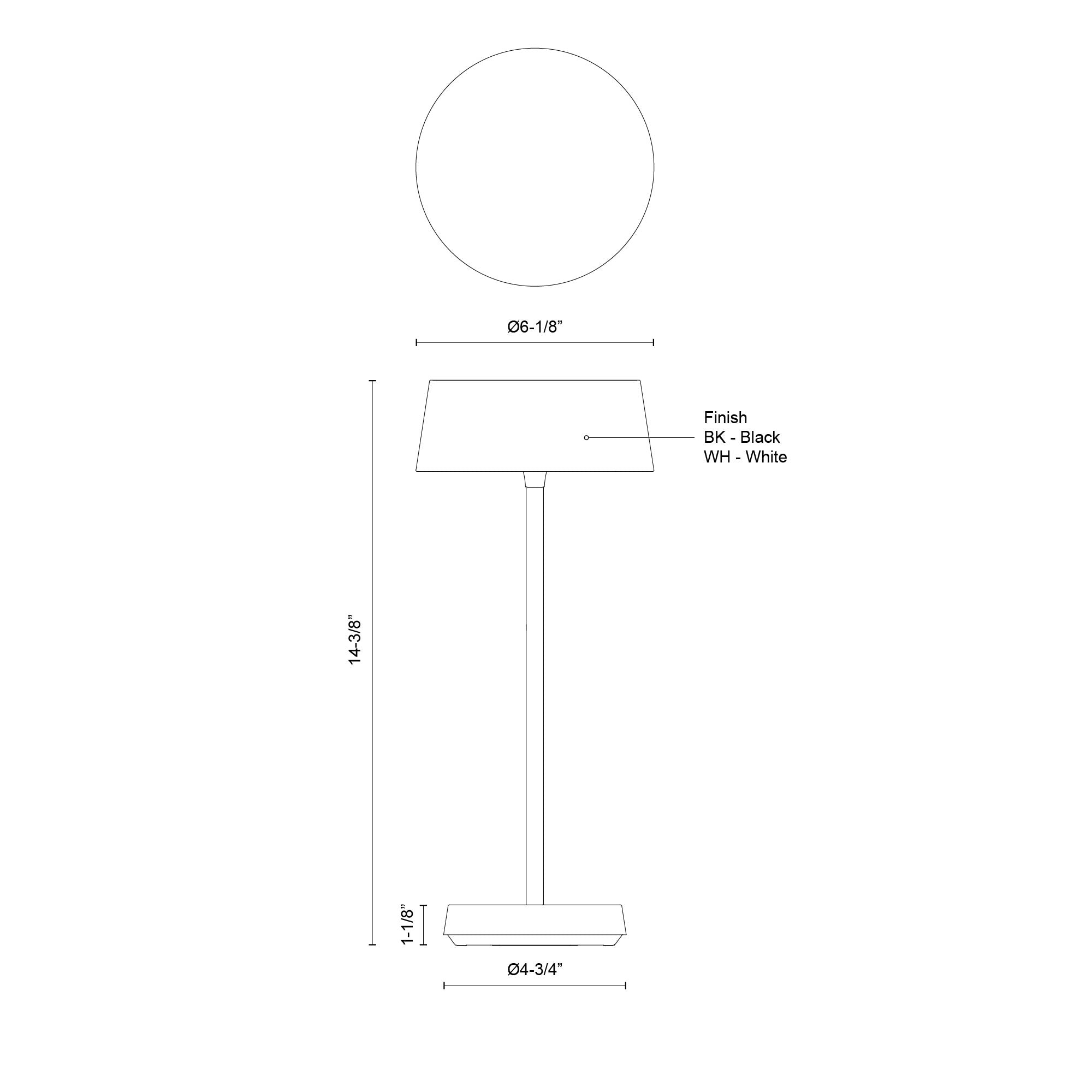 Tindra 14-in Table Lamp