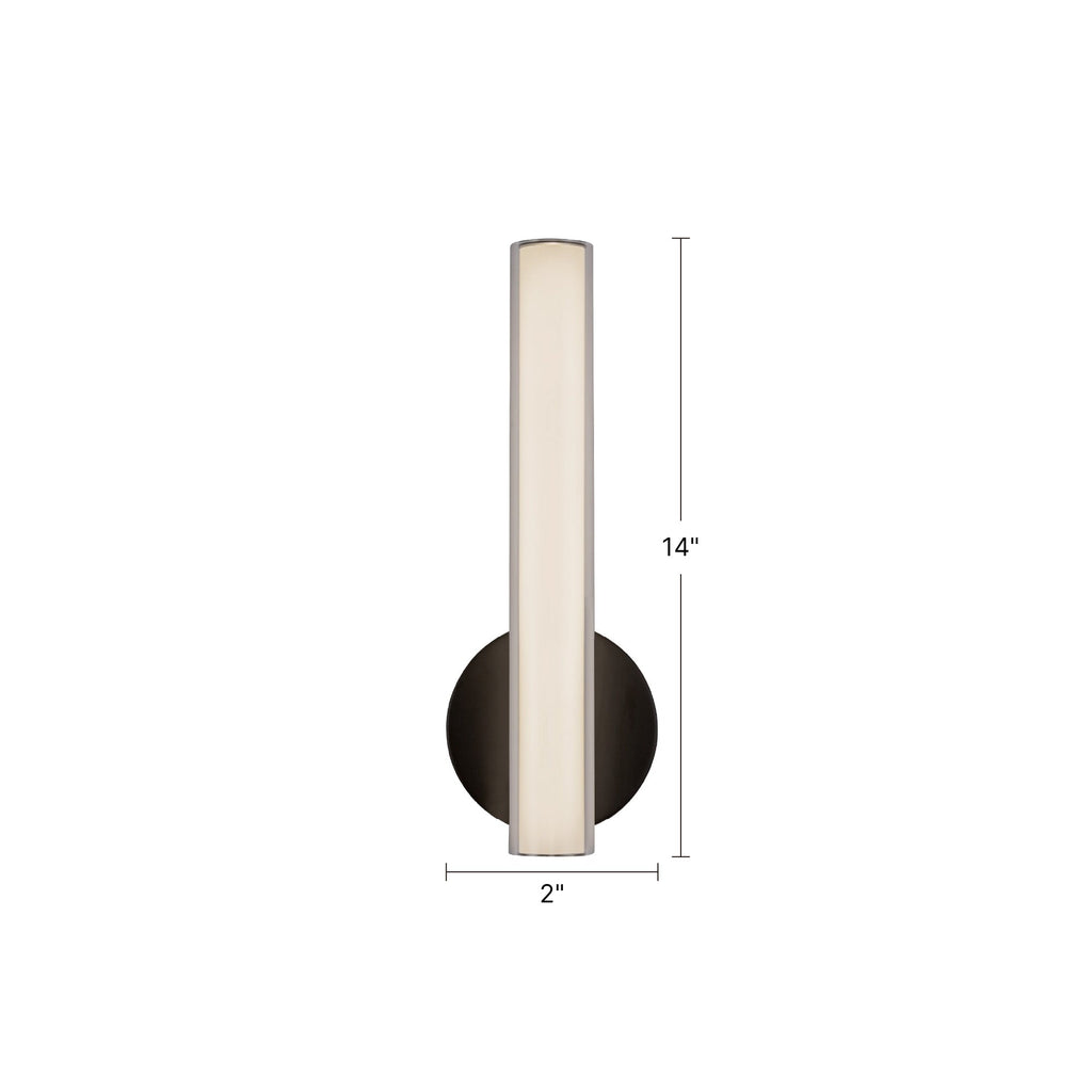 Tole 14-in Wall/Vanity Light