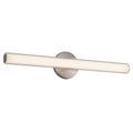 Tole 24-in Wall/Vanity Light — Brushed Nickel