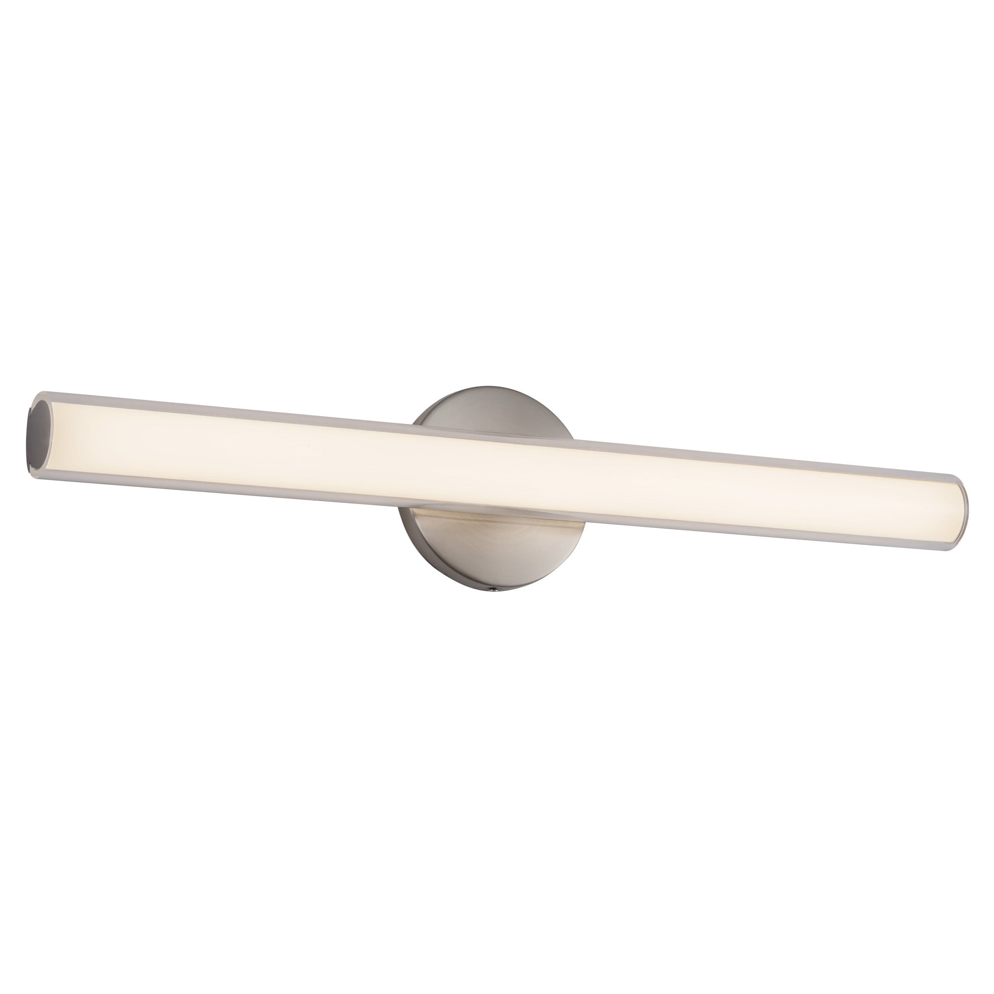 Tole 24-in Wall/Vanity Light — Brushed Nickel