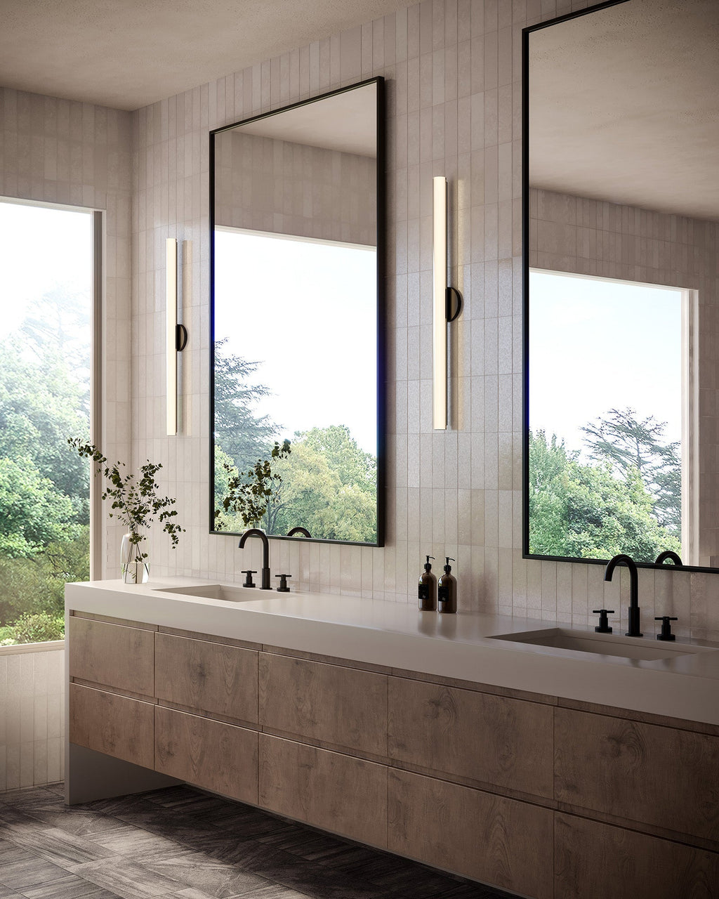Tole 36-in Wall/Vanity Light