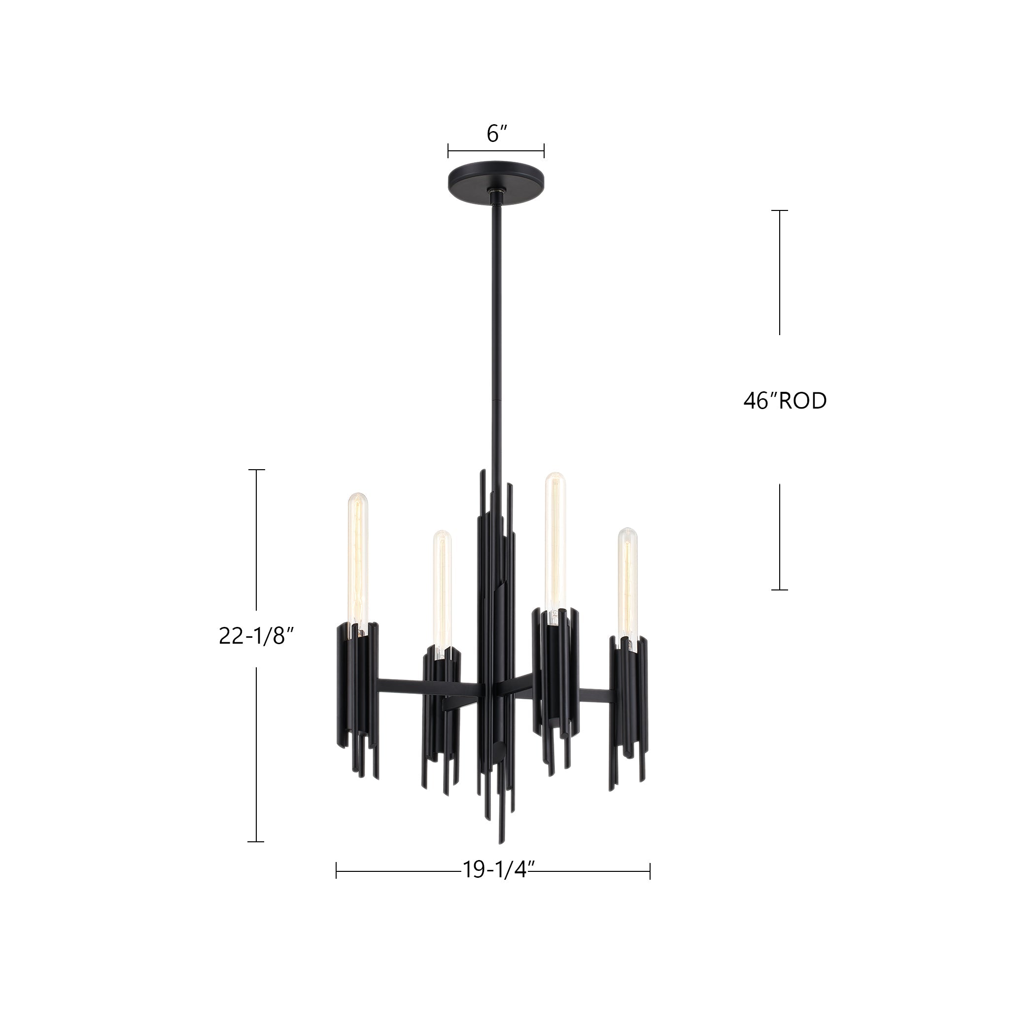 Torres 19-in Chandelier