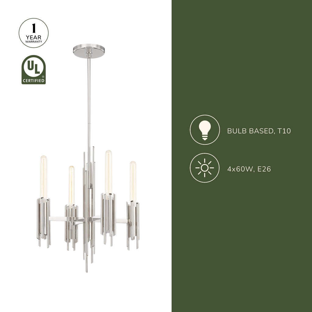 Torres 19-in Chandelier