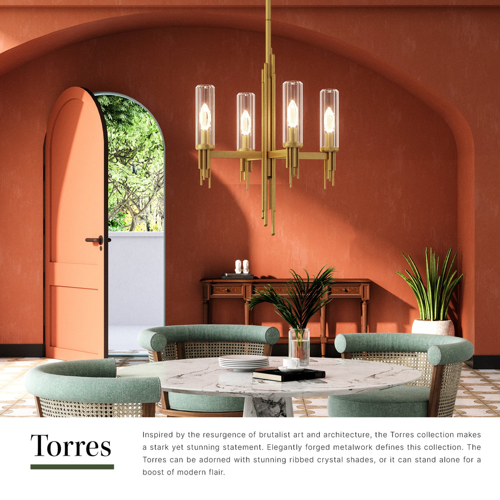 Torres 18-in Chandelier