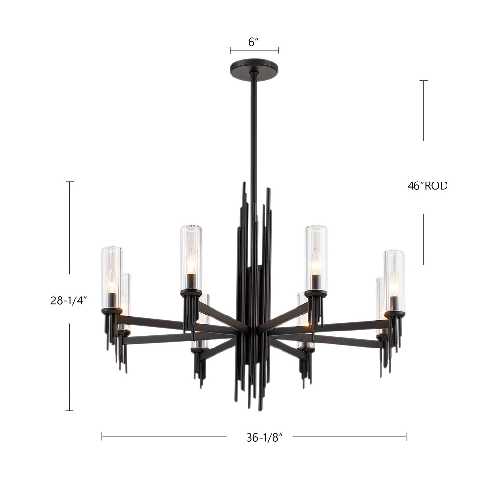 Torres 36-in Chandelier