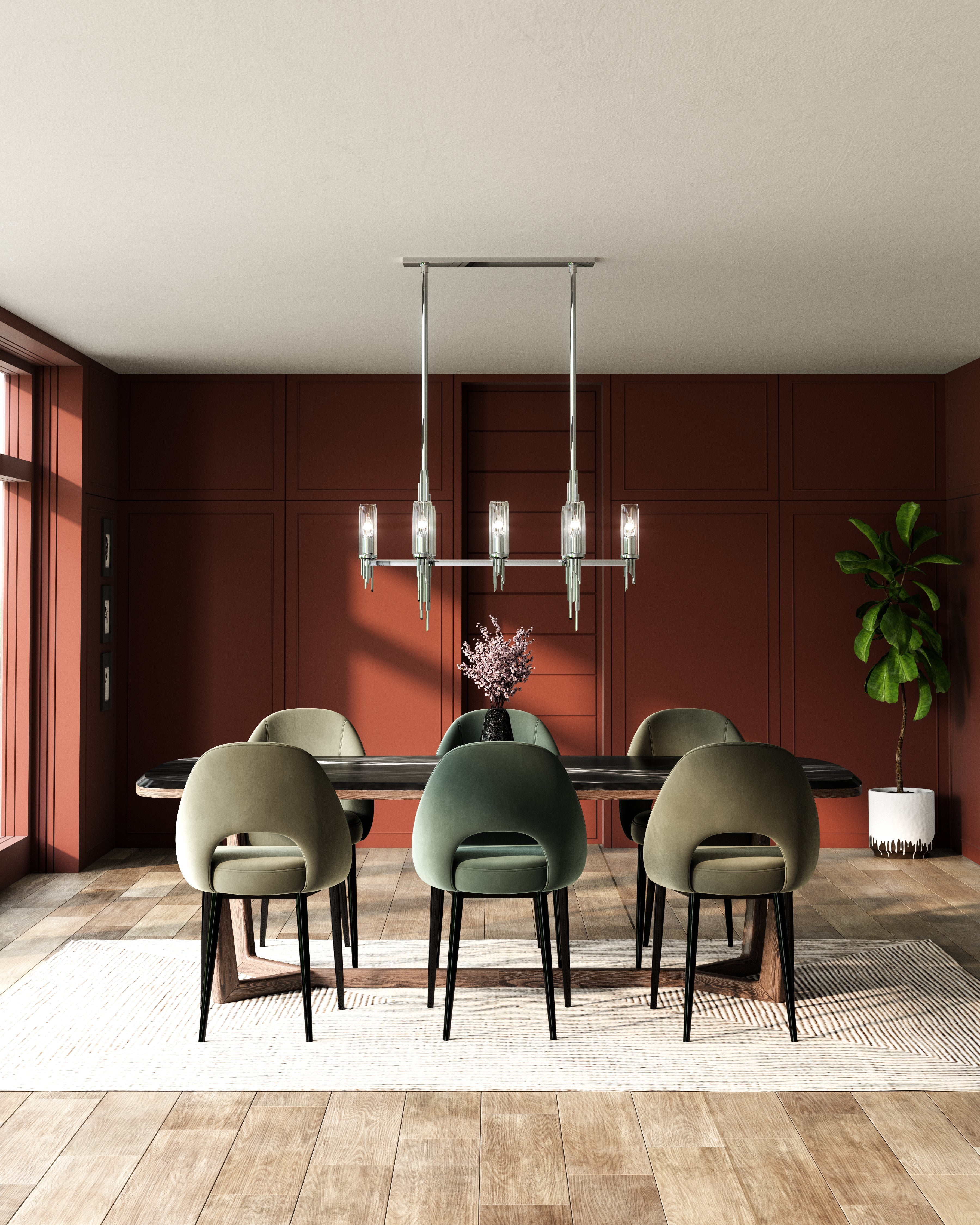 Torres 38-in Linear Pendant