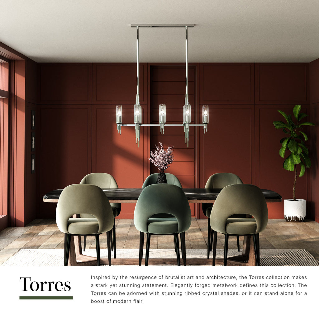 Torres 38-in Linear Pendant