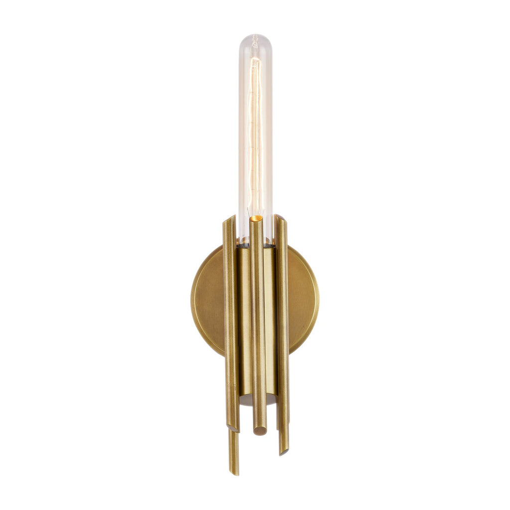 Torres 9-in Wall/Vanity Light — Vintage Brass