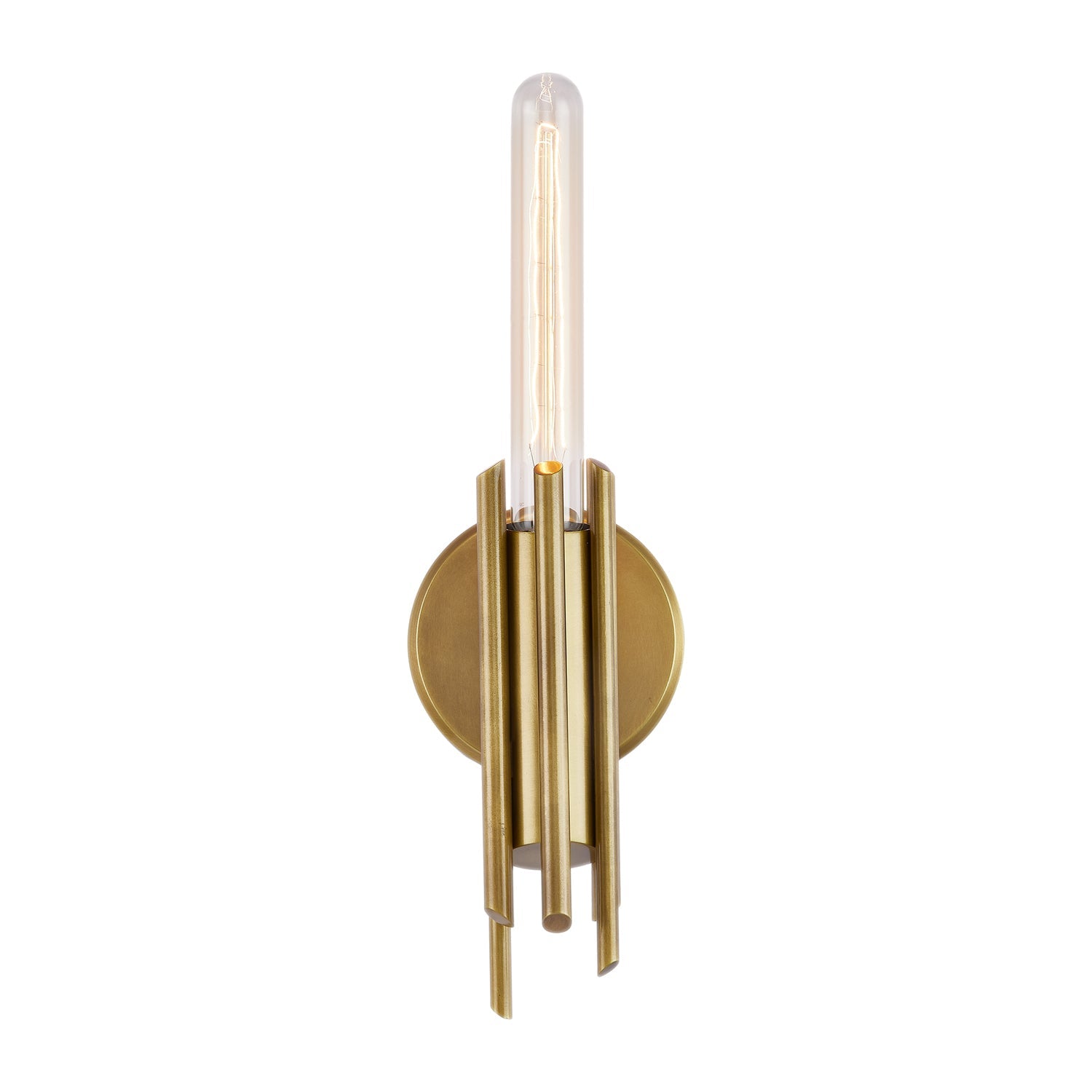 Torres 9-in Wall/Vanity Light — Vintage Brass
