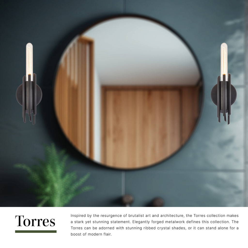 Torres 9-in Wall/Vanity Light