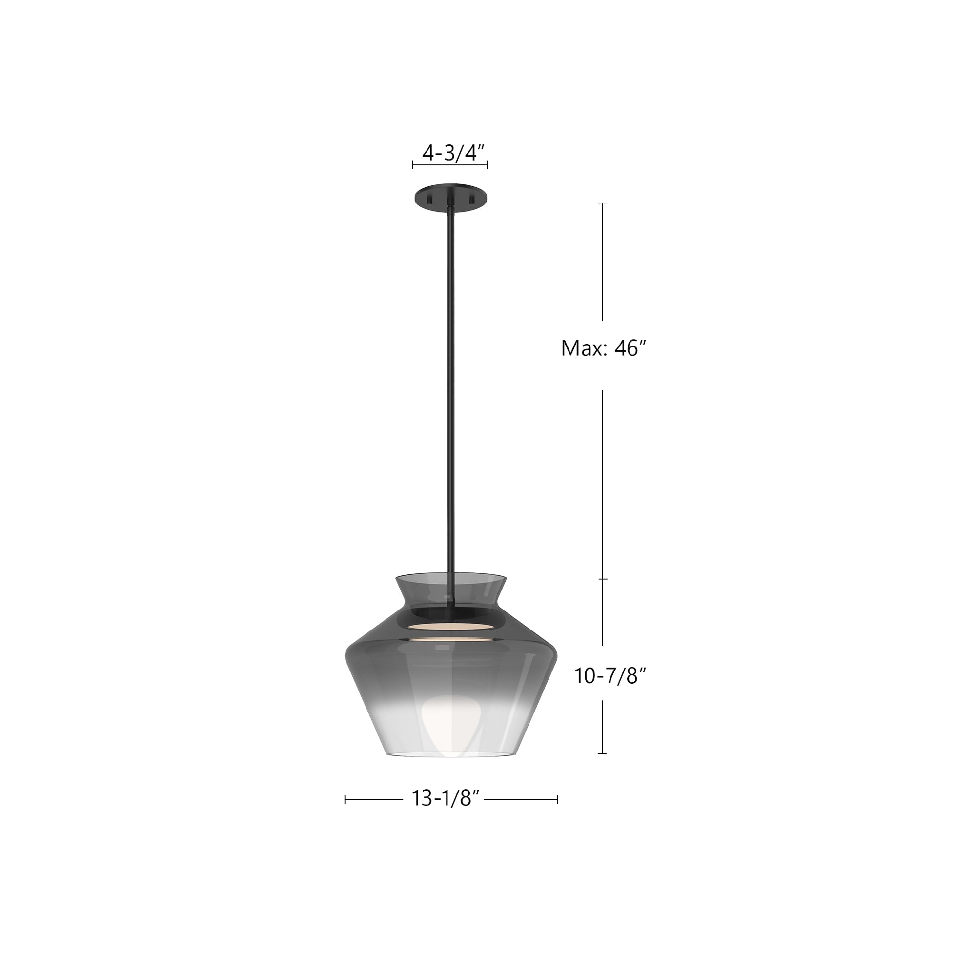 Trinity 13-in Pendant