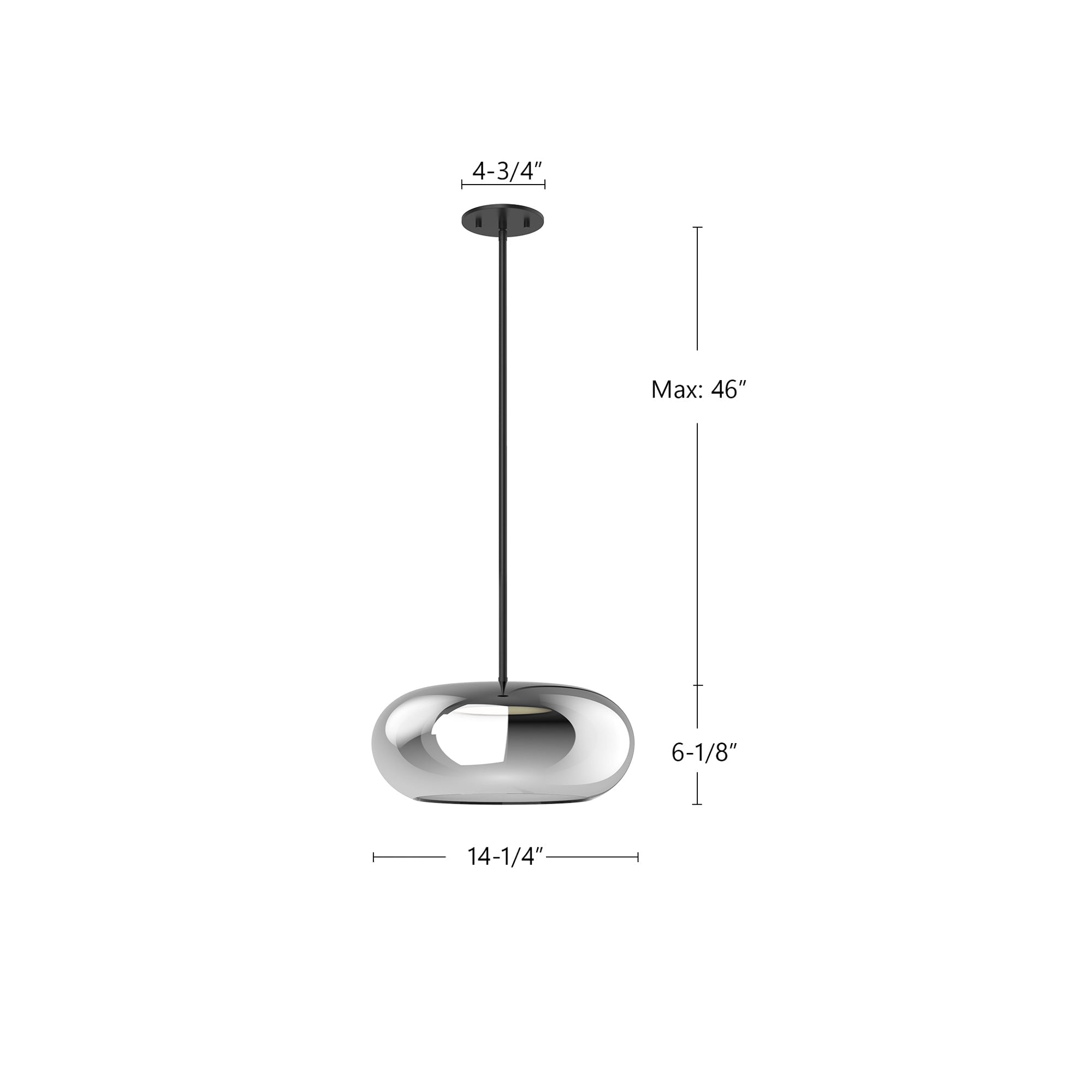 Trinity 14-in Pendant