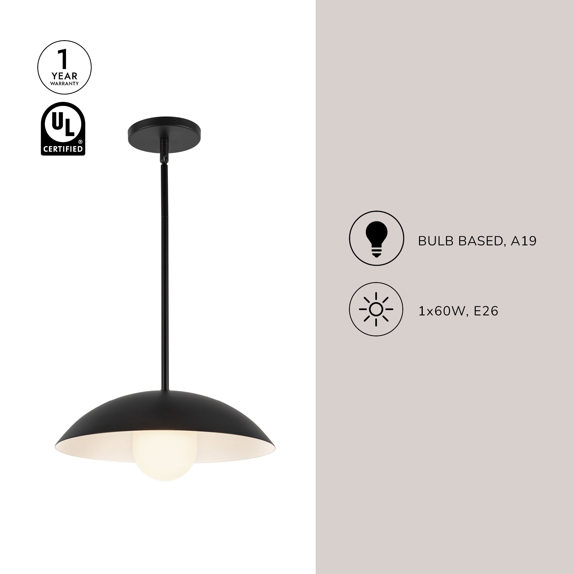 Umbra 14-in (6-in Height) Pendant