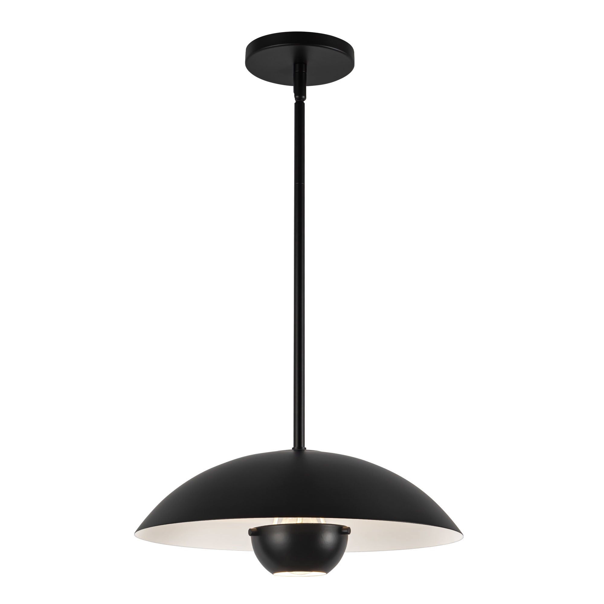 Umbra 14-in (5-in Height) Pendant — Black