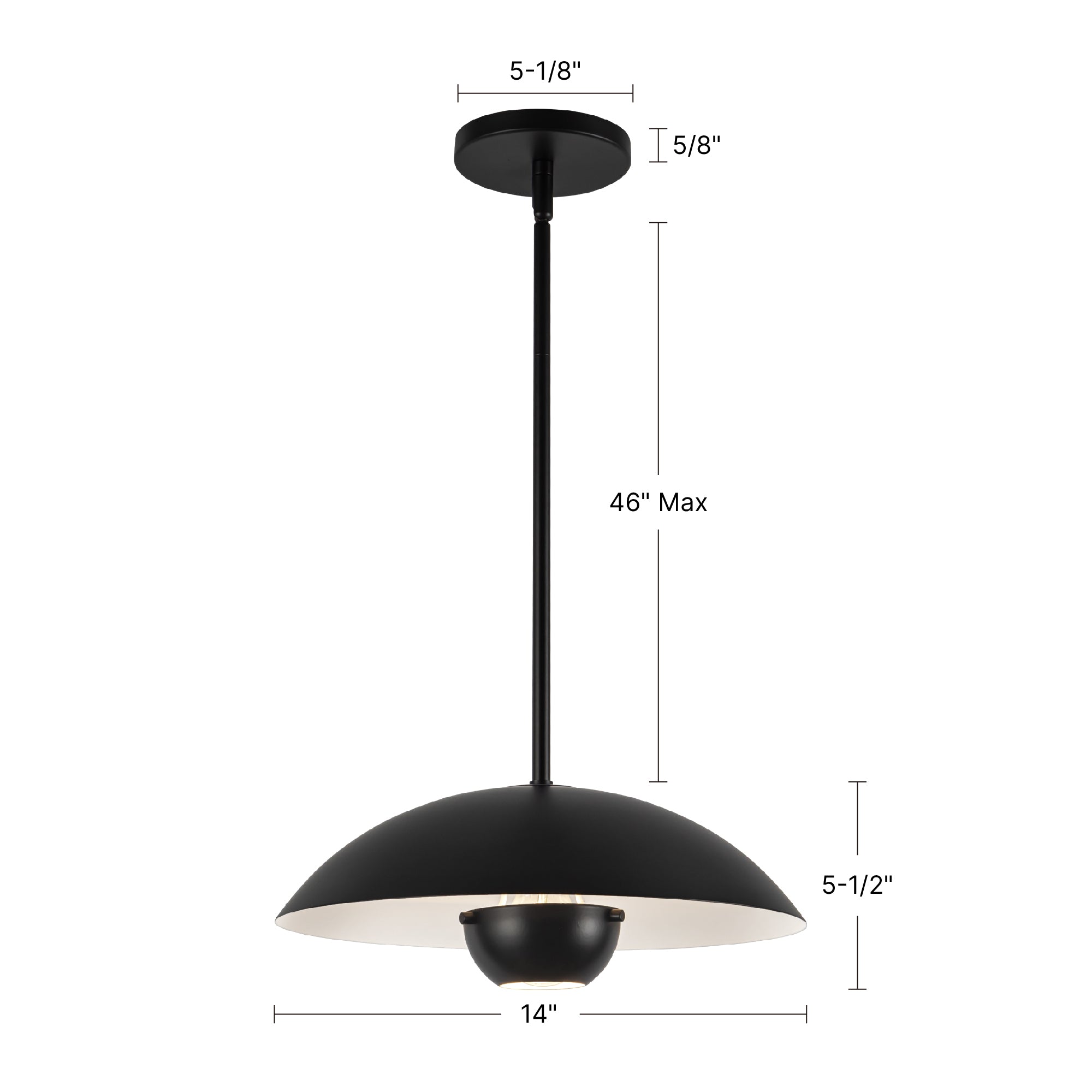 Umbra 14-in (5-in Height) Pendant