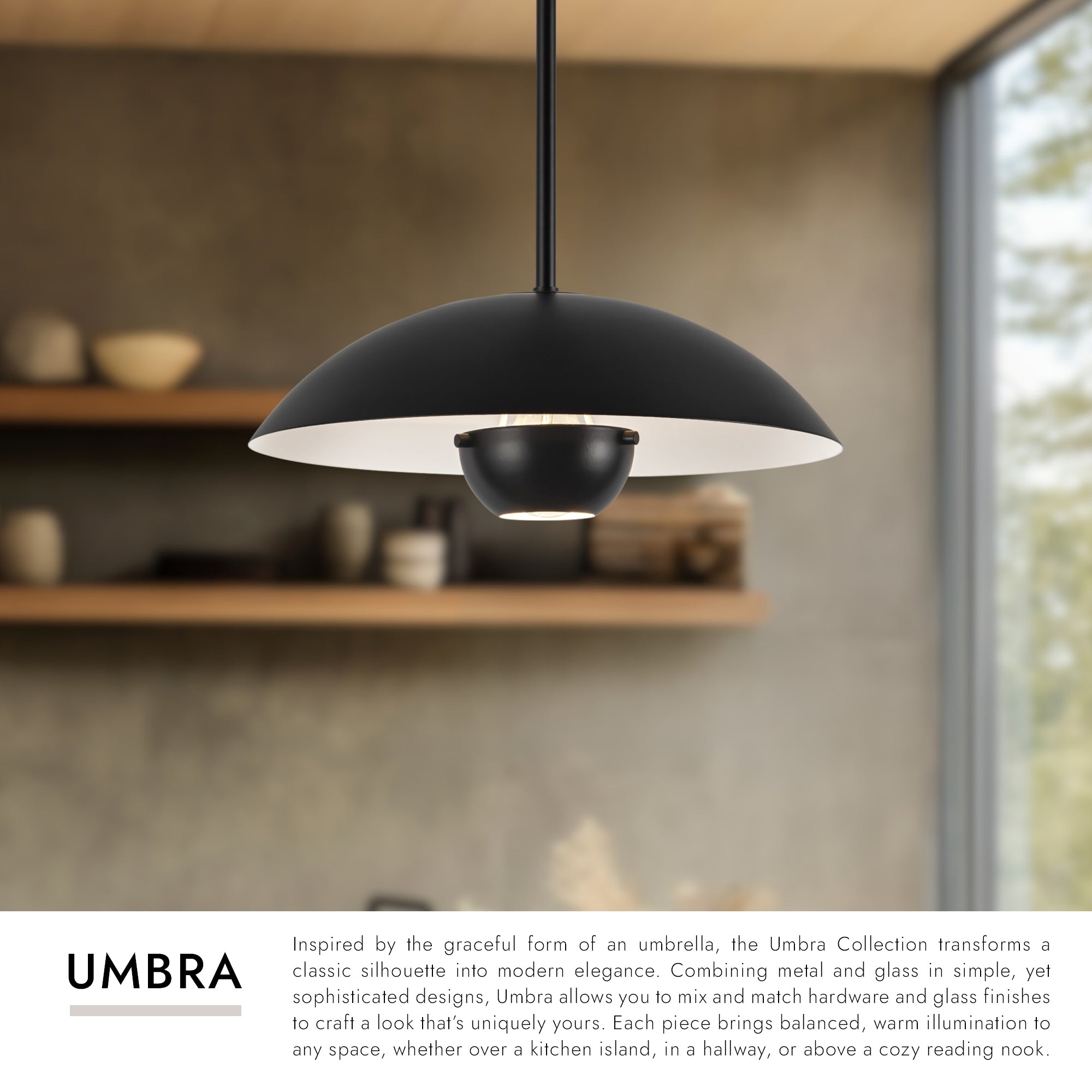 Umbra 14-in (5-in Height) Pendant