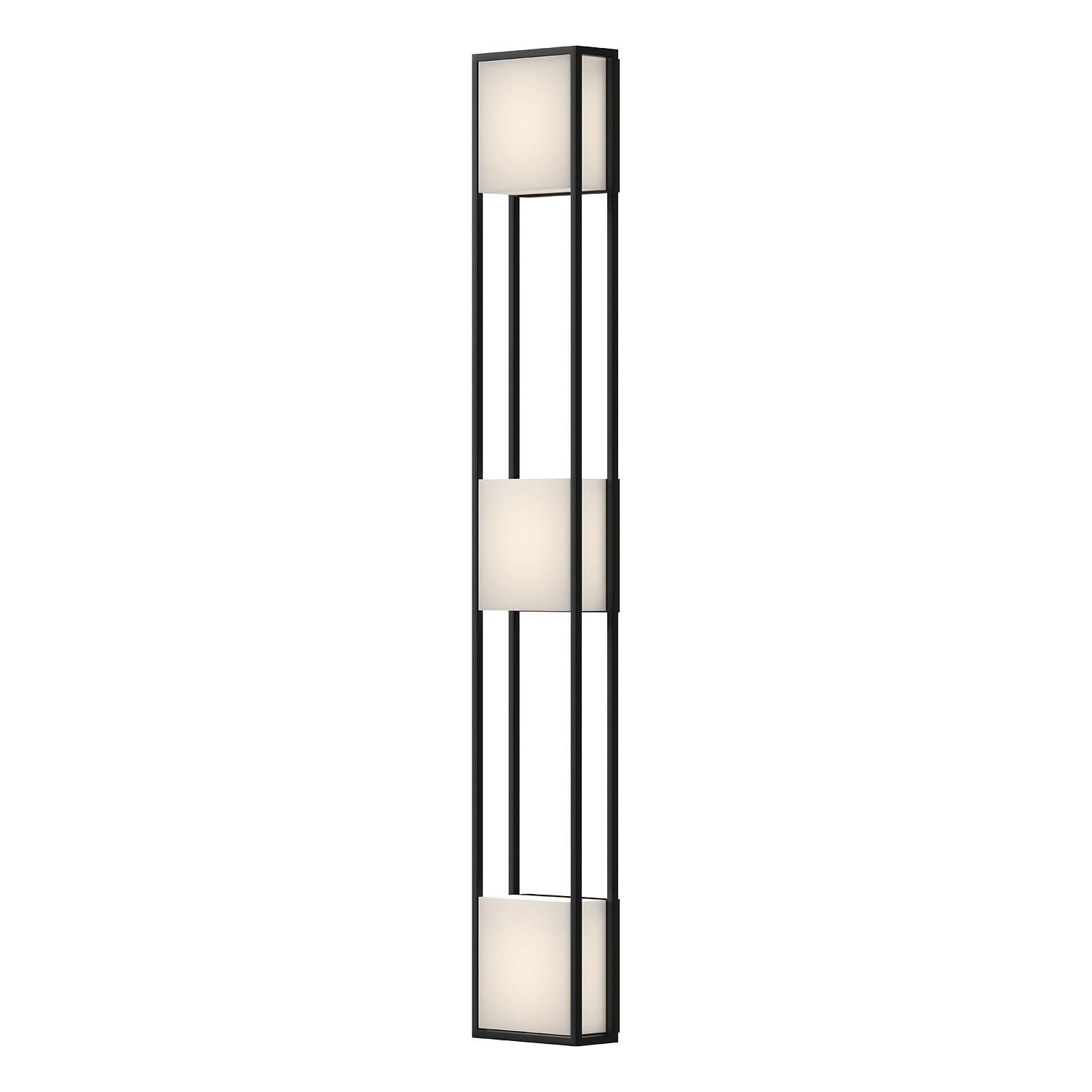 Vail 55-in Exterior Wall Sconce — Black