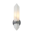 Valencia 5-in Wall/Vanity Light — Urban Bronze/Alabaster