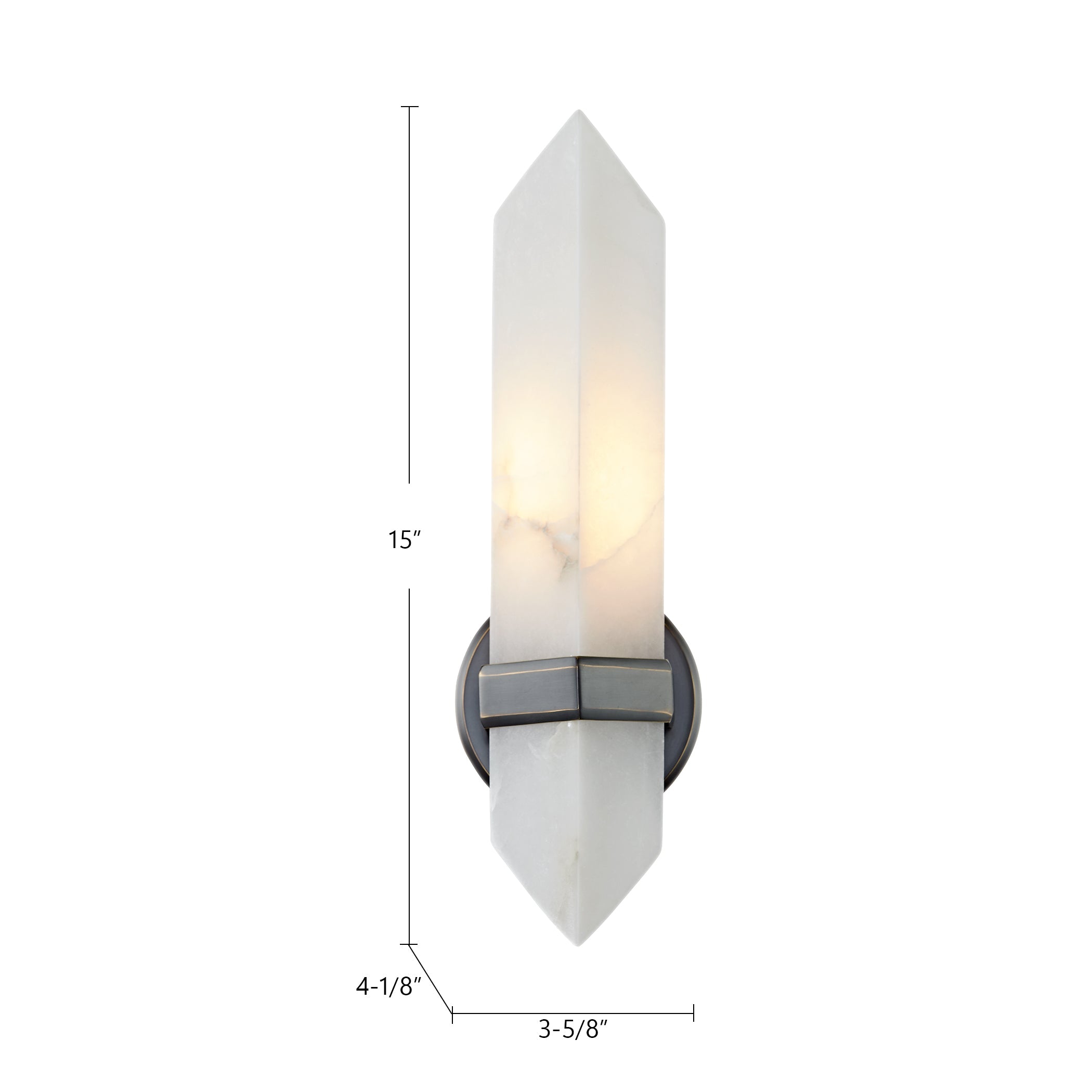Valencia 5-in Wall/Vanity Light